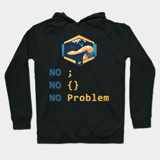 Python - No Problem Hoodie by PyGeek